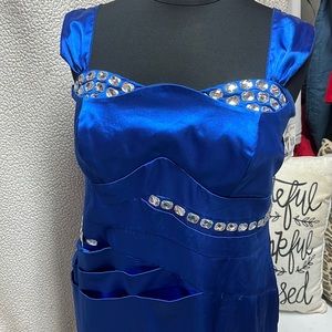 Beautiful blue party dress